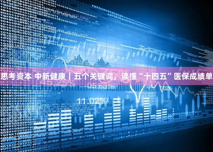 思考资本 中新健康丨五个关键词，读懂“十四五”医保成绩单